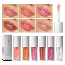 (Matches the image) 6 colors Lip Oil Lip Balm Moisturizing Nourishing Lip Glaze Transparent Toot Lip Nectar Glass Lip Moisturizing Lip Oil Lip Care