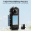 Camera Protective Bezel Plastic Rabbit Cage Protection Expansion for Insta360 X5 5