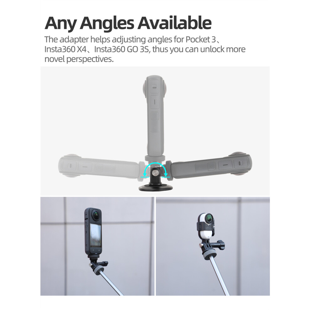 Action Camera Universal 1/4 Adapter Vlog Accessories For Gopro/Dji/Insta360 115295179277