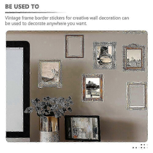 Picture Frame Wall Stickers Removable DIY Picture Frames Decal 16Pcs 2