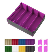 Caja Almacenamiento Cartas Mejorada, Estuche para Mazos TCG, Se Adapta A Más 2400 Cartas con Funda Simple para , YuGiOh, TCG, Cartas