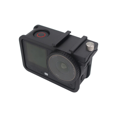 (Black) OSMO Action 6 Camera Rabbit Cage Protective Frame Expansion Frame for DJI 1