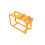 (Black) OSMO Action 6 Camera Rabbit Cage Protective Frame Expansion Frame for DJI 11