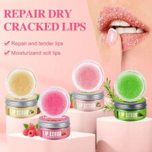(Matches the image) Lip Scrub Vanilla Coconut Watermelon Lip Brighten Exfoliating Lip Moisturizing For Women Lip Care