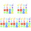 80St ABS Speelse Zwembad Duikstenen Voor Kinderen Partydecor 1