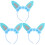 3Pièces Bandeaux Oreilles De Bleus, Confortables 1