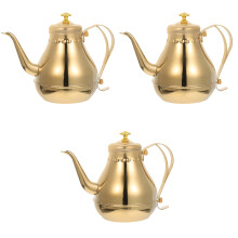 3Pièces Bouilloire Chauffante Maison Filtre Résidu Intégré