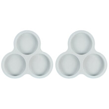 2Pièces Moules Muffins Silicone Pour Usage Culinaire