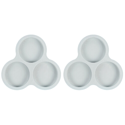 2Pièces Moules Muffins Silicone Pour Usage Culinaire