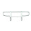 (Black) Front Bumper Metal Modified Compatible For Unimog P06 Model Remote Control Car 6