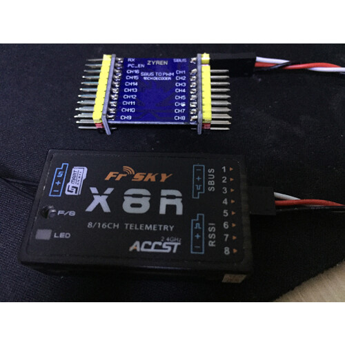 DIY SBUS to 16-Channel PWM Converter & Decoder with Two-Way PPM Support 2