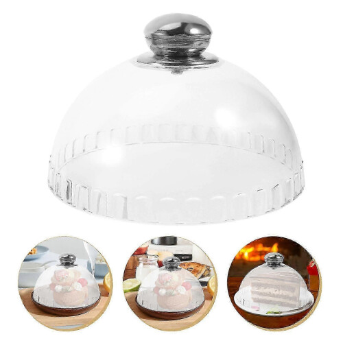 2026  Reusable Acrylic Cake Dome for Food Protection with Handle 2