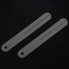2 Stuecke Bund Abzieher Griff Brett Griff Brett Fret Reparatur Werkzeug Schutz Stahl Platte Fuer Elektor Gitarre Und Bass