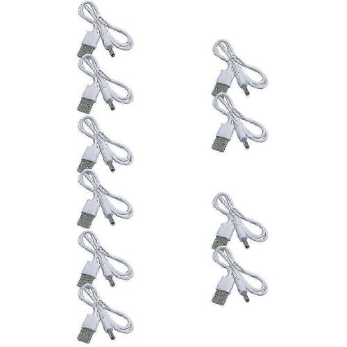 Dc Charging Cable USB to Dc Power Cord for Home Use 10Pcs 1