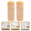 Portable Wood Essential Oil Storage Box for Single Bottle 2Pcs Secure Case 3