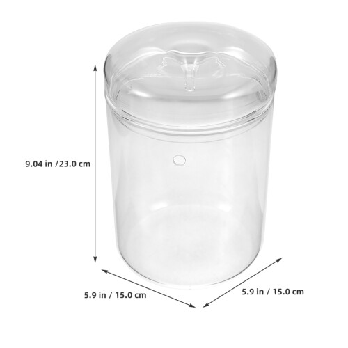 Clear Glass Ecological Bottle Multifunctional Terrarium Decor 1