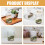 Clear Glass Ecological Bottle Multifunctional Terrarium Decor 3