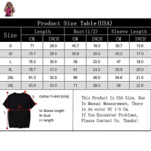 (3XL, Black) Brave Lion Anime T-shirt Cartoon T-shirt Black T-shirt Animal Short Sleeve Unisex Tees