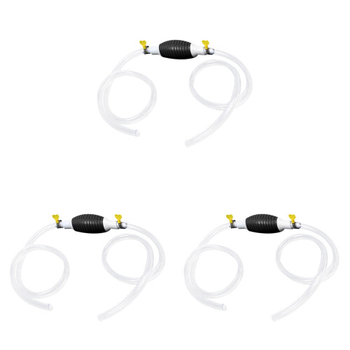 3Pièces Carburant Transparent PVC Résistante Auto