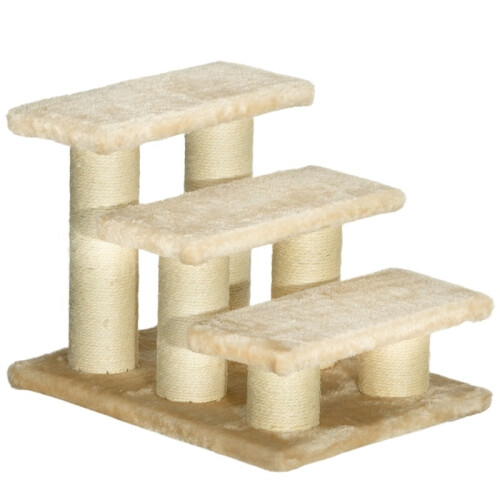 Escalier bas pour chats âgés souffrant d'arthrite