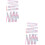 4Pièces Scintillants Rose- Pour Gymnastique Performance 6