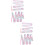 4Pièces Scintillants Rose- Pour Gymnastique Performance 7