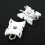 4PCS Auto Car Window Regulator Slider Clips For BMW 3 Series E32 E34 E36 Replacement 6