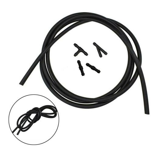 Windshield Wiper Washer Fluid Hose Pipe with TY Connector Kit For Nozzle Pump 1