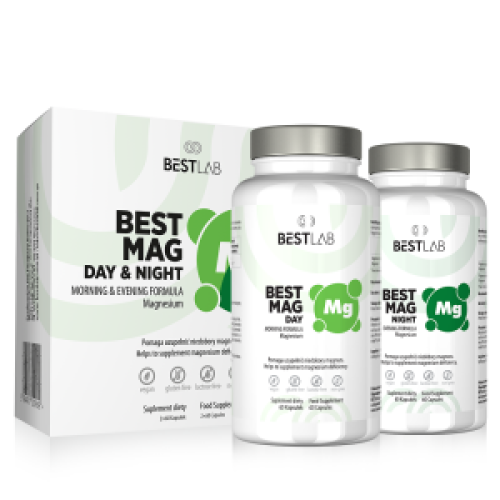 Bestlab Bestmag 2x60 kapsułek