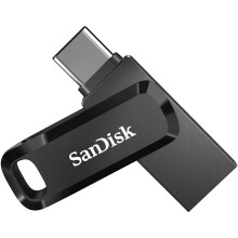SanDisk 64GB Ultra Dual Drive Go, USB Type-C & Type-A Flash Drive with 400 MB/s - Refurbished