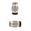 E3D V6 Pneumatic Fitting PC4-m10 Plastic Straight Quick Coupling Self-Locking 2