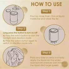 Follicle Activator,Electric Hair Oil Applicator Natural Follicle Activator