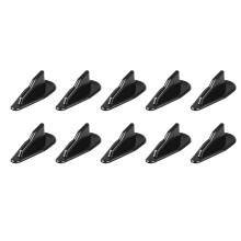 10PCS Universal Air Diffuser Spoiler Wing Roof Top Shark Fin Kit Vortex Generator