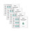 (4PCS) 1-5x Alphainfuse Hair Growth Treatment Ginseng set 1