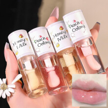 (Matches the image) Make Up Beauty Cosmetics Lip Gloss Lips Moisturizer Jelly Lipstick Bright Oil Moisturizing Balm Lip Skin Care
