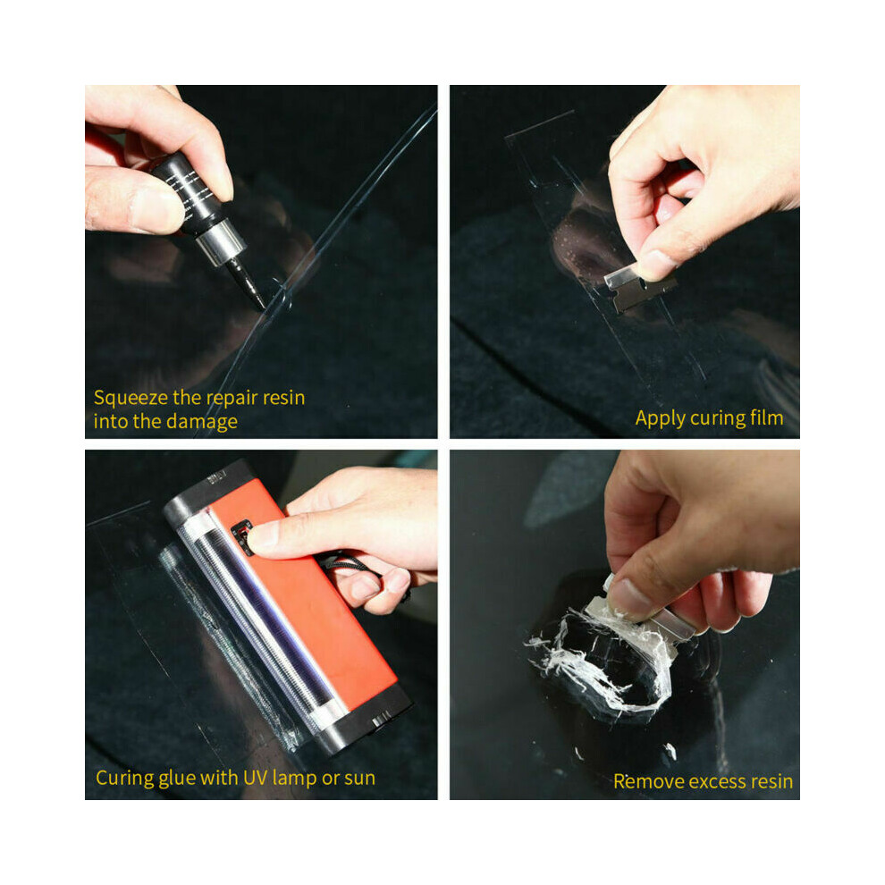 Automotive Glass Nano Repair Fluid Car Windshield Cracked Glass Repair Crack Corrector Scratch Remover 115295431887