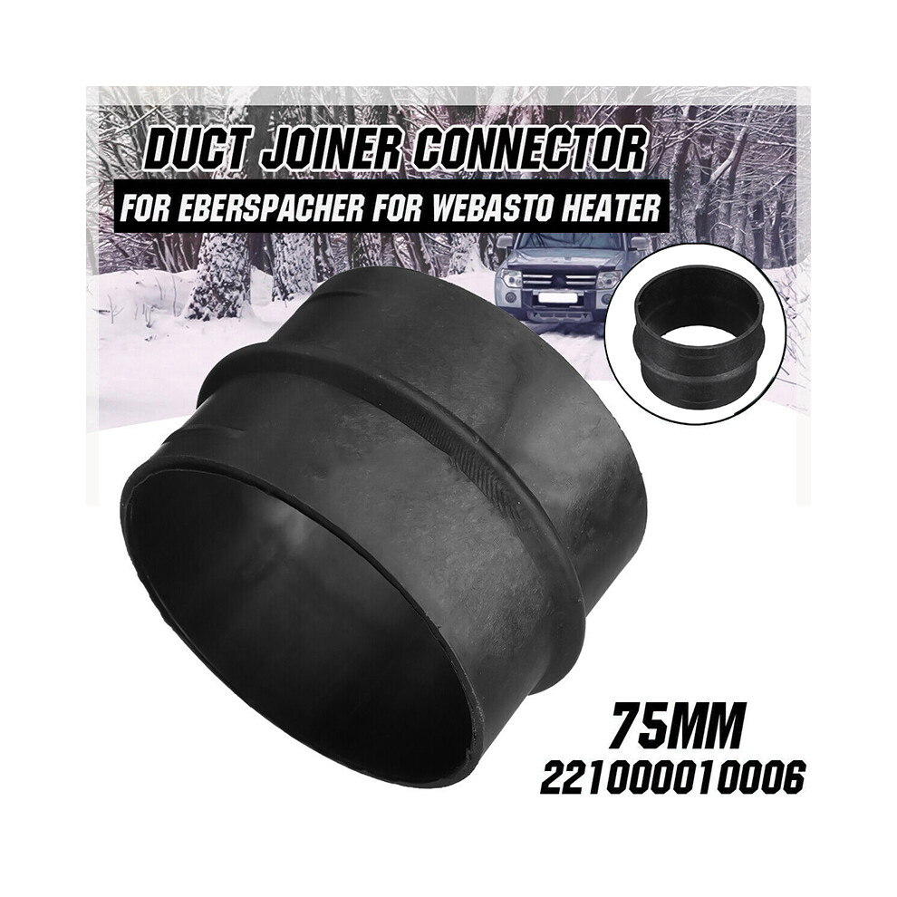 75Mm Ducting Joiner Connector Pipe For Eberspacher & Webasto Heater Accessories 113121648836