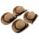 4Pièces Mini Casquettes Cowboy Khaki Pour Poupées 1