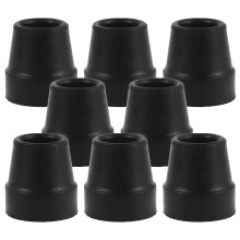 8St Antislip Rubberen Quad Tips Voor Wandelstok, Voor Senioren