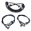2AV Input Trailer Cable Connector Receptacle Kit For Rear View Backup Camera 2