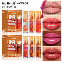 (Matches the image) 3pcs Fruit Fragrance Lip Plump Lip Oil Moisturizing Mirror Lip Gloss Lip Glaze Set Lip Makeup Cosmetics
