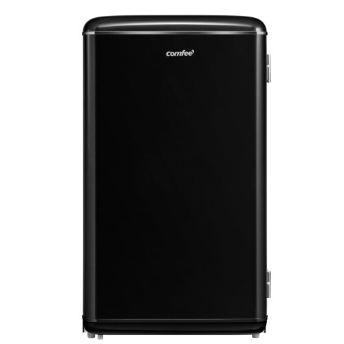COMFEE' RCD93BL2UKRT(E) Under Counter Fridge, 93L Retro Freestanding Refrigerato