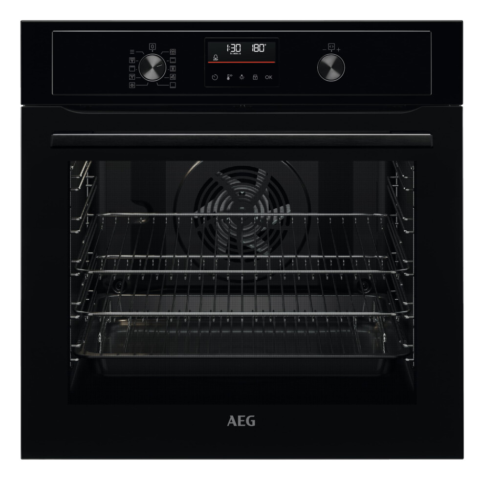 AEG BPX535061B Single Oven Electric Built in Pyrolytic in Black - Image 4