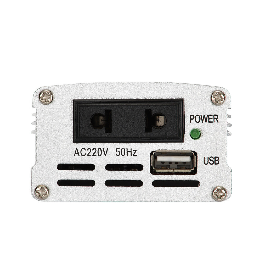 (220V) Car Power Inverter 200W Dc 12V To Ac 110V 220V Charger Converter With Usb Port 110691637260