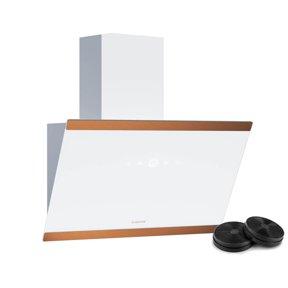 Klarstein Flashline 60 Cooker Hood - 60Cm Kitchen Extractor, Touchscre