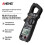 (red) High Precision Auto Range Digital Ammeter Clamp AC DC Universal Multimeter 1