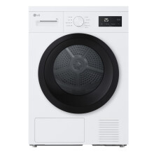 LG Series 2 RHA1008NWK Freestanding Heat Pump Tumble Dryer, 8 kg dryin