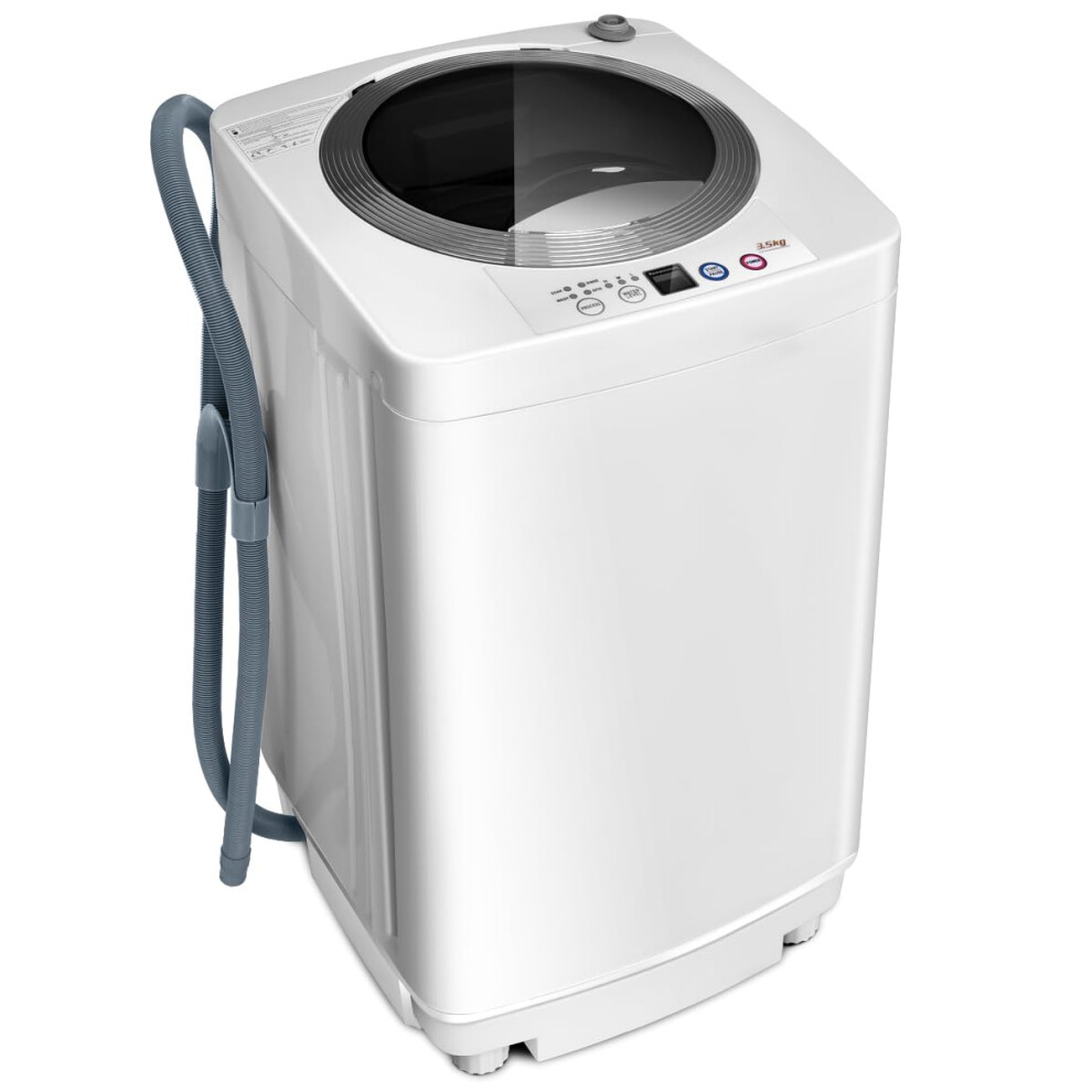 Giantexuk 2-In-1 Portable Washing Machine, Single Tub Washer And Spin