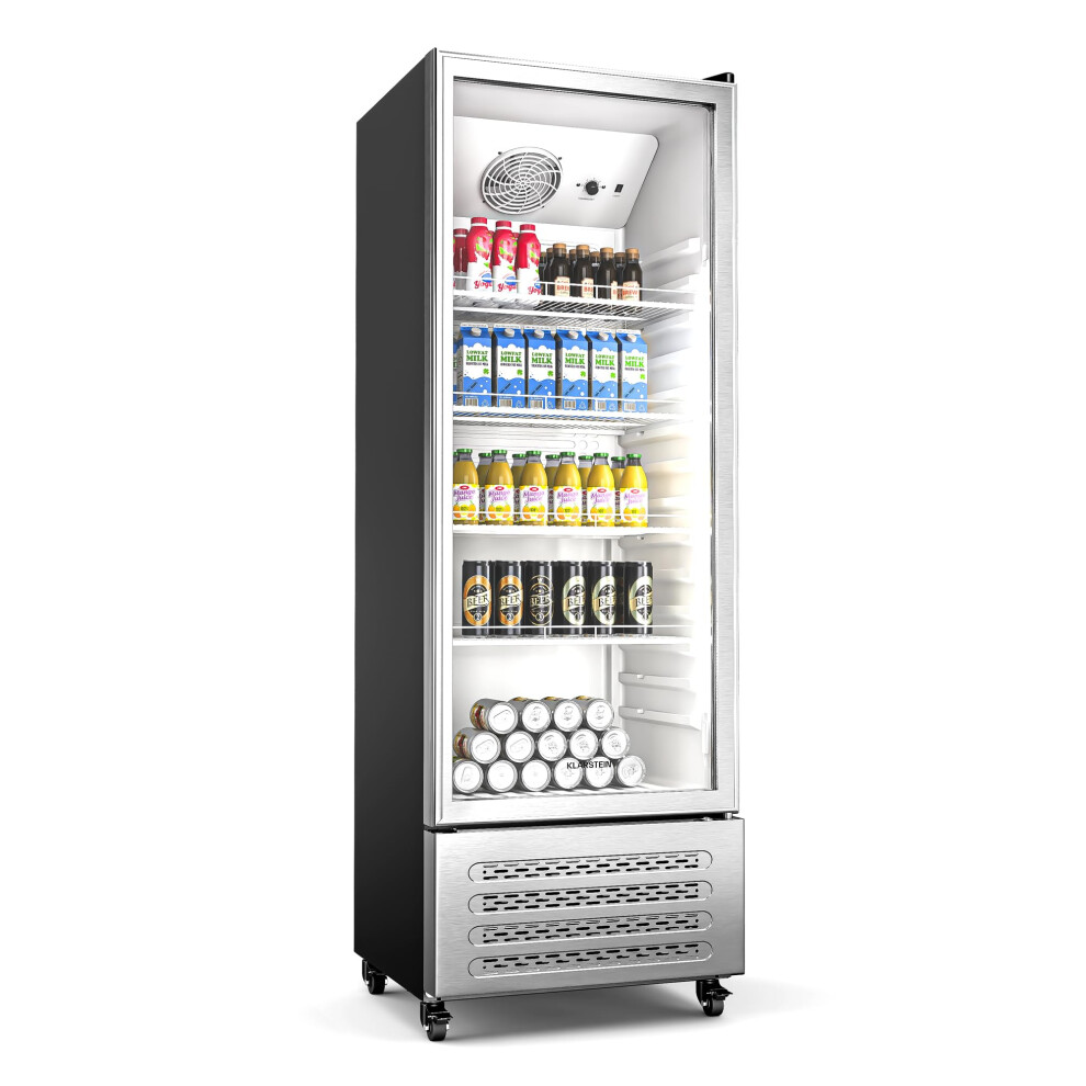 Klarstein Grandcooler 270L Drinks Fridge - Beverage Refrigerator With
