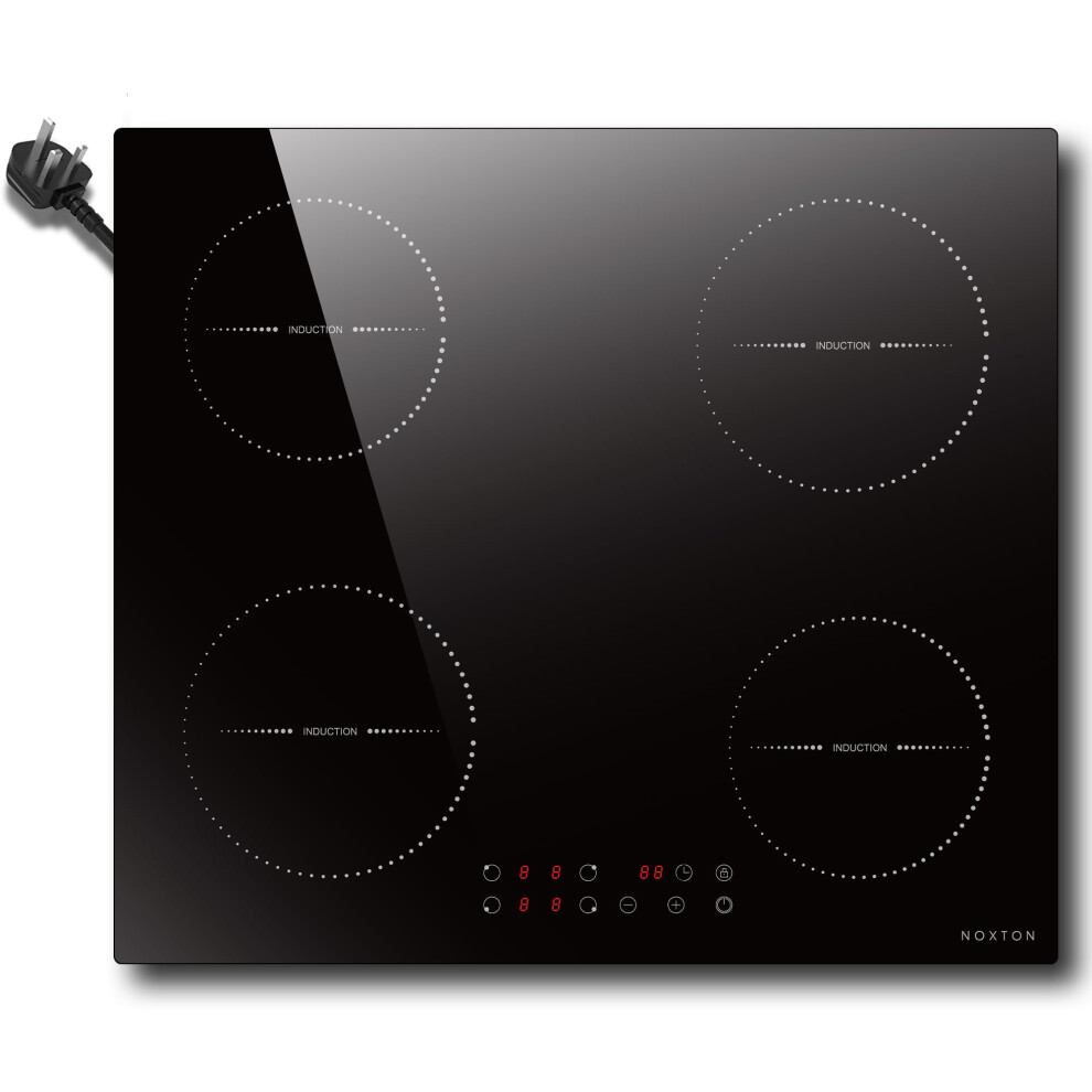 Noxton Induction Hob 4 Zone Built-In Induction Hob 60Cm With Safe Lock